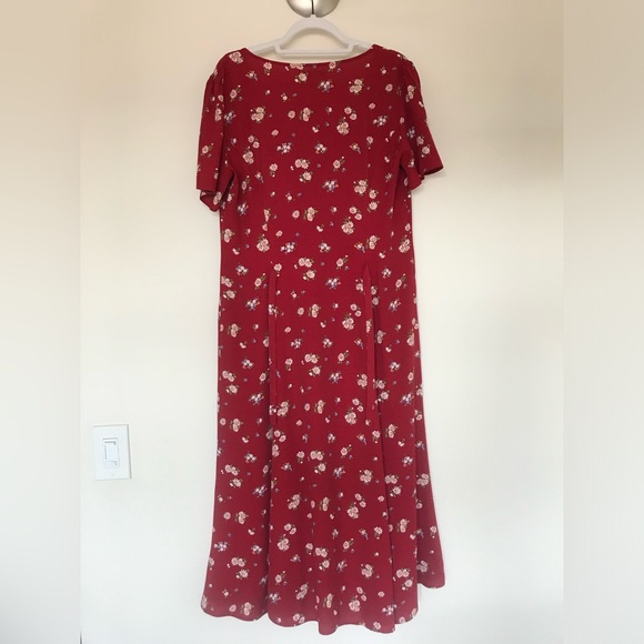 Reformation Locklin Dress in Cassia, Size 12 - Picture 3 of 5